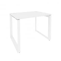 Стол рабочий на О-образном м/к ОНИКС О.МО-СП-1.7 Белый Бриллиант / ONIX O.MO-SP-1.7