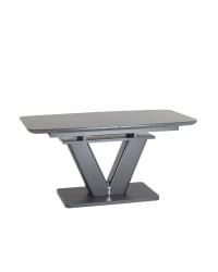 Обеденный стол Вильнюс раскладной 160-200кс90 Серый / 160-200x90
