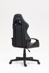 Кресло спортивное ТопЧаирс Вйверн черно-красный / TopChairs Wyvern