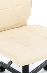 Кресло для персонала Еверпроф ЕП-300 Экокожа Бежевый / Everprof EP-300