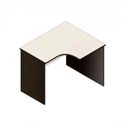 Стол компьютерный угловой Р.РС-10 (правый) Венге/дуб молочный