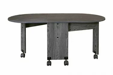 Раскладной стол Баско Ясень черный