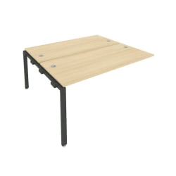 Проходной наборный элемент рабочей станции Метал Сйстем Б.ПРС-СП-2.4 Акация/Антрацит / Metal System