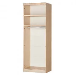 Распашной шкаф в гостиную 609  Денвер светлый