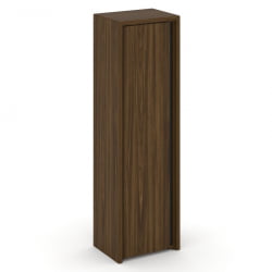 Шкаф высокий узкий левый (высокий фасад ЛДСП) Корнер CОР.СУ-1.9(Л) Орех Лоренцо / Corner COR.SU-1.9(L)