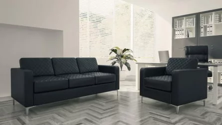 Диван двухместный Актив (2Д) ЕУРОЛИНЕ-9100 / EUROLINE-9100