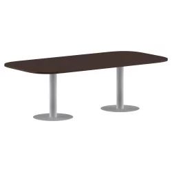 Конференц-стол на 6-8 человек ИМАГО ПРГ-8 Венге Магия-белый / IMAGO