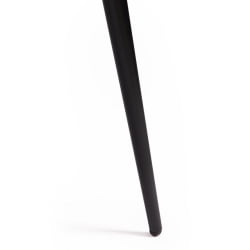 Стул МОНРО (мод. 710) ткань/металл, 56х51х80 см, высота до сиденья 47 см, коралловый баркхат 15 /черный / MONRO (mod. barkhat