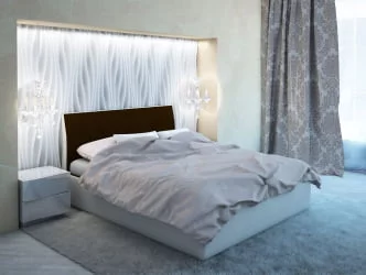 Кровать Висконти Коричневый\Бежевый / Visconti