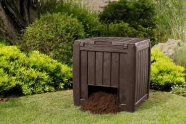 Компостер ДЕCО CОМПОСТЕР ВИТХ БАСЕ 340 Л / DECO COMPOSTER WITH BASE L