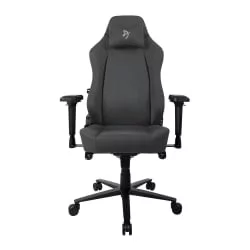 Геймерское кресло Ароззи Примо Вовен Фабриc Блаcк Грей лого / Arozzi Primo Woven Fabric Black Grey logo