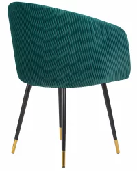 Стул обеденный ДОБРИН МАРЙ Зеленый велюр 1922-9 / DOBRIN MARY