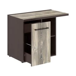 Тумба приставная МCРТ 1055Л Дуб Базель/Венге Магия / MCRT 1055L