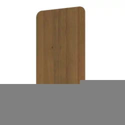 Перегородки на металлических опорах на фетровых подпятниках Р-лине ДП.Ф-80-150 Орех Гварнери / R-line DP.F-80-150