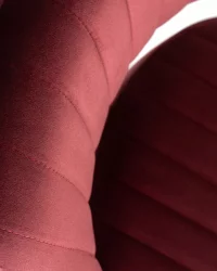 Стул барный ДОБРИН CХАРЛЙ Винный велюр МДЖ9-35 / DOBRIN CHARLY MJ9-35