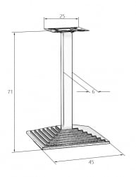Обеденный стол ДОБРИН ГРАНТ / DOBRIN GRANT