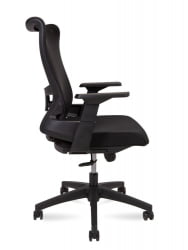 Кресло офисное ВАВЕ Т ЛБ А3-М-ЛБ(БЛАCК) Черный / WAVE T LB A3-M-LB(BLACK)