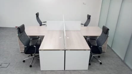 Офисная перегородка Дека 8.12.16 Белый (без крепления) / Deka