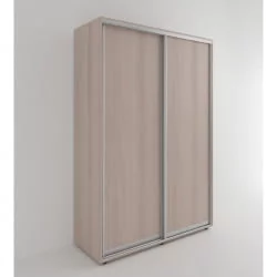 Шкаф-купе 2-х дверный Акцент-Сим Д 1200х600 Ясень шимо светлый