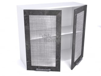 Шкаф ШСТ-80, Дублин (800*320*720) Камень темный, 21646