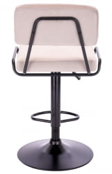 Барный стул Еверпроф Бит Ткань Серо-бежевый / Everprof Bit