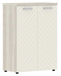 Шкаф с глухими средними дверьми и топом Торр ЛУКС ТЛМC 85.1 Сосна Эдмонд Латте / Torr LUX TLMC