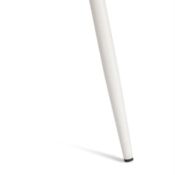 Мягкий стул CХИЛЛЙ (мод. 7094-1) вельвет/металл, 44,5х52,5х86 см, пинк (розовый) ХЛР39 / белый / CHILLY (mod. pink HLR39