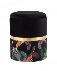 Пуф Кэрри с ящиком велюр Тропиc без ножек / Tropic