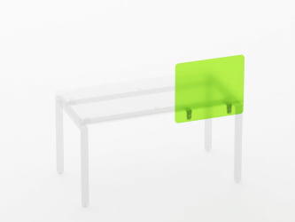 Экран (пластик) Дека 8.14.06 Зеленый-2512 (без крепления) / Deka