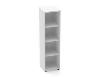 Шкаф 3 узкий открытый Дека 10.16.10 Белый / Deka