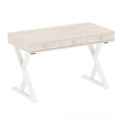 Стол письменный ХОМЕ ОФФИCЕ ВР.СП-1-118.М Денвер Светлый/Белый металл / HOME OFFICE VR.SP-1-118.M