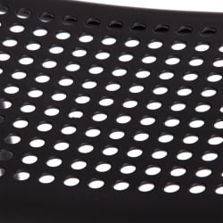 Стул со спинкой АДДЕ (мод. C-049) металл/пластик, 39 х 49 х 78 см, Блаcк(черный) разборный / ADDE (mod. C-049) Black(черный)