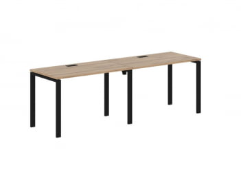 Бенч-система ЕДИС ЕУВСТ 2367 Дуб Денвер светлый Черный / EDIS EUWST
