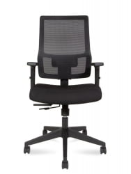 Кресло офисное ТЕCХО П039А-М02-05 Черный / TECHO P039A-M02-05