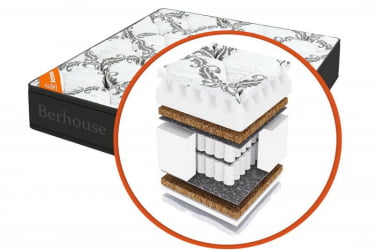 Матрас Валенсия ЗАСоня Грай Нигхт (Берхоусе) Размер: 1600х2000 мм / ZAСоня Gray Night (Berhouse)