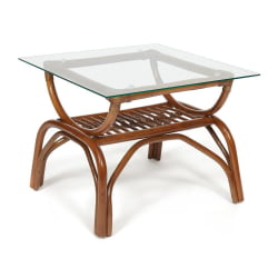 Столик кофейный ВЕНИCЕ 53кс46кс45 см, коко бровн (коричневый кокос) / VENICE 53x46x45 coco brown