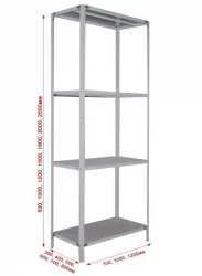 Стеллаж офисный СТФ 1044-2.0