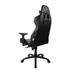 Геймерское кресло Ароззи Верона Сигнатуре Блаcк ПУ Голд Лого / Arozzi Verona Signature Black PU Gold Logo