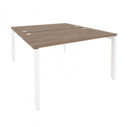 Рабочая станция на П-образном м/к ОНИКС О.МП-Д.РС-2.3.8 Дуб Аризона/Белый / ONIX O.MP-D.RS-2.3.8
