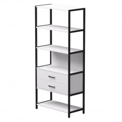 Набор стеллажных систем Еверпроф ЕВО №5 Белыйа Черный / Everprof EVO