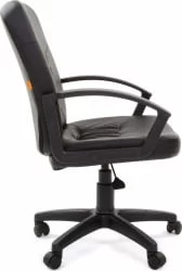 Офисное кресло для оператора CХАИРМАН 651 Эко черный / CHAIRMAN