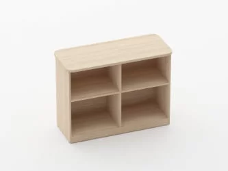 Тумба приставная к столу Глассй 3.18.101 Орех / Glassy