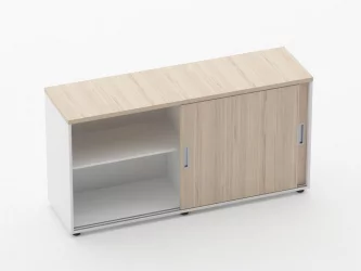 Тумба-купе для рабочего модуля Дека 9.02.145 Туя/Белый / Deka