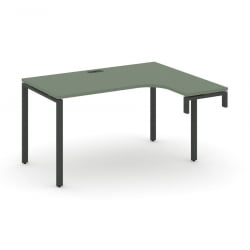 Стол-надставка на опорную тумбу (правый) CОНCЕПТ CН.ОСАН-002(Р) Кобо Антрацит / CONCEPT CN.OSAN-002(R)