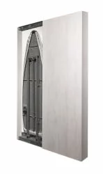 Узкий шкаф в прихожую Ирон Слим Еко (правый, купе) Беленый дуб / Iron Slim Eco