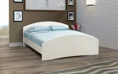 Кровать на уголках №2 1800*1900 Ясень Анкор темный