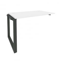 Наборный элемент рабочей станции на О-образном м/к ОНИКС О.МО-1.НРС-2.7 Белый Бриллиант/Антрацит / ONIX O.MO-1.NRS-2.7