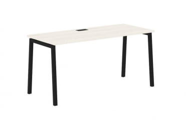 Стол письменный ЕДИС ЕЛСТ 1567 Ясень Траун Черный / EDIS ELST