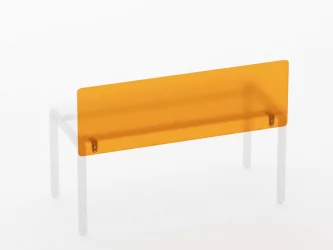 Экран (пластик) Дека 8.14.16 Оранжевый-2305 (без крепления) / Deka