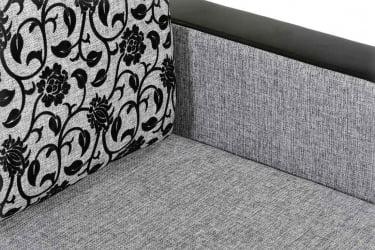 Диван с металлическими ножками Юпитер 2 Аслан серый